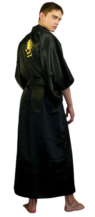 японский мужской халат-кимоно