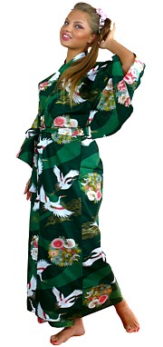японское кимоно из хлопка - комфортная одежда для дома