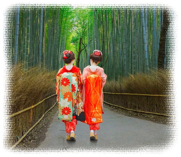японские традицонные кимоно и пояса оби из парчи в японском интернет-магазине Mega Japan