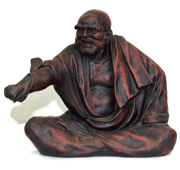 Дарума, основатель дзэн-буддизма, статуэтка, Япония,, 1930-е гг. 