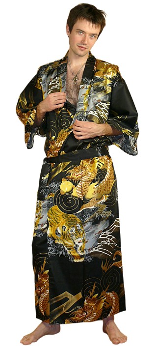 японское мужское кимоно - отличный подарок мужчине