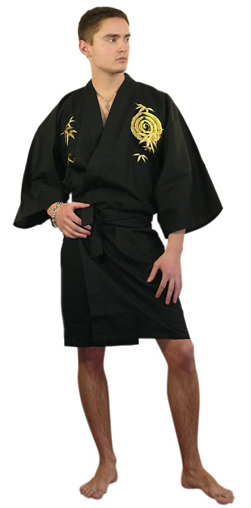 мужской халат-кимоно