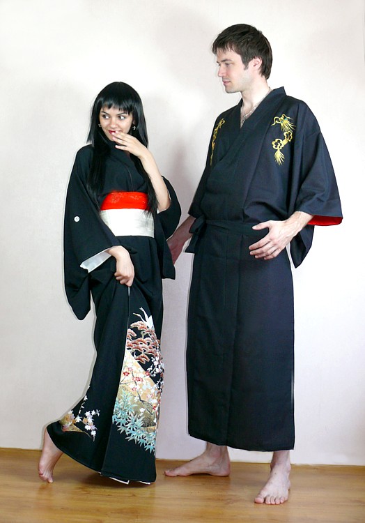 современные и старинные японские кимоно. Mega Japan, японский интернет-магазин
