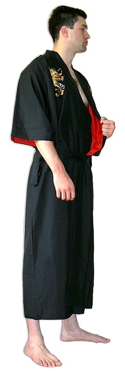 японское мужское кимоно