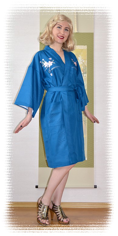 японское кимоно мини - стильный халатик для дома