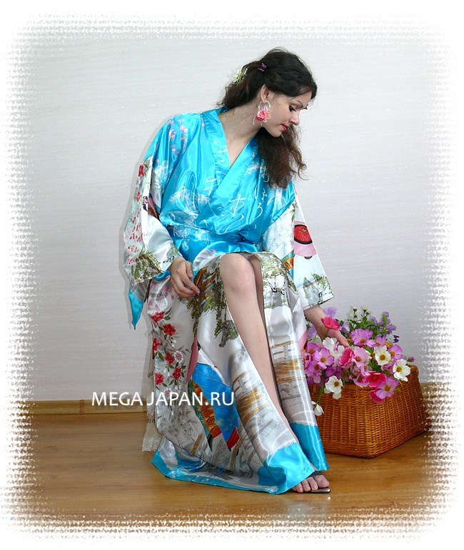 халат-кимоно - оригинальный подарок женщине и стильная одежда для дома