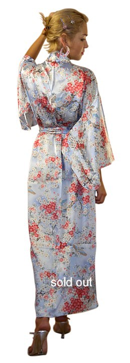 японское шелковое кимоно - красивая одежда для дома