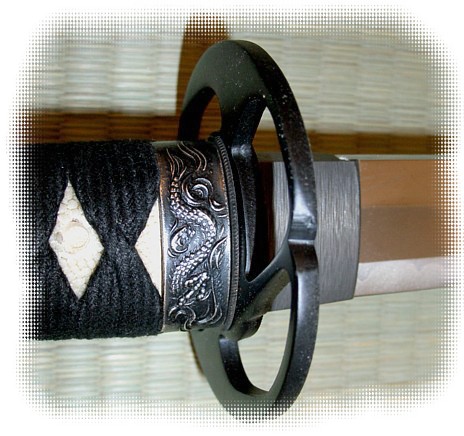 цуба (гарда) самурайского меча