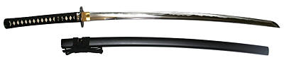 японский меч катана  для занятий иайдо