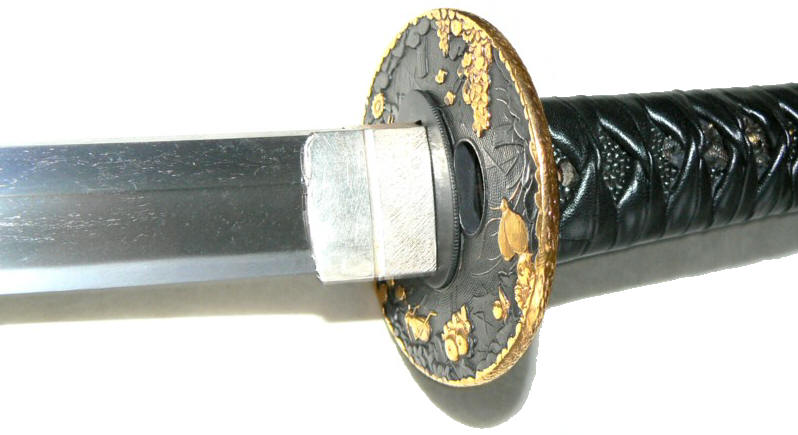 антикварный японский меч