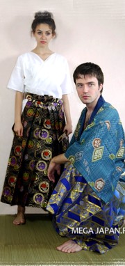 традиционное японское мужское кимоно